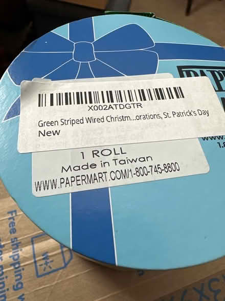 Photo of free Green ribbon (Prospect Park) #2