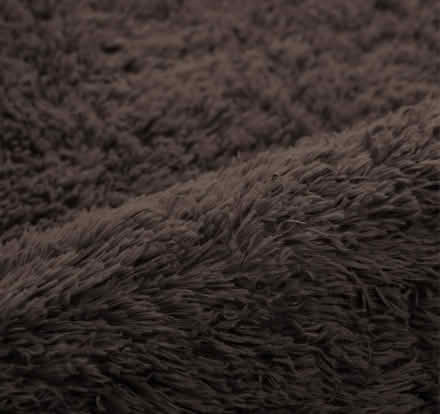Photo of free Dark Brown Shaggy Rug (Henwick RG19) #1