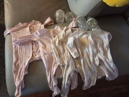 Photo of free Baby girl clothes + bottles (Worcester WR4) #1
