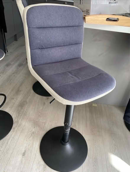 Photo of free Grey bar stools (KT9 Chessington) #3