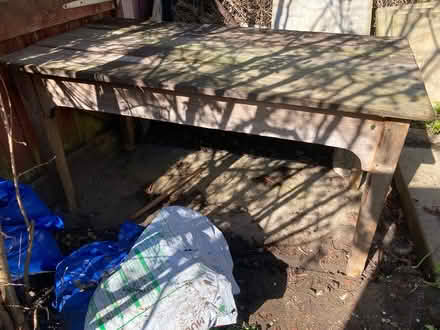 Photo of free Old wooden Worktable (Glastonbury BA6) #3