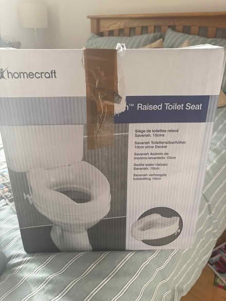 Photo of free Raised toilet seat (Hobson's Monument CB22) #1