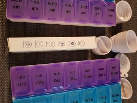 Photo of free Pill boxes & pill cutter & thermometer (Kendal LA9) #3