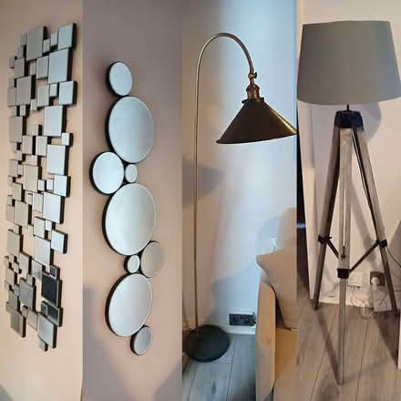 Photo of free Sofa, Lamps, Artwork, Rug, Mirrors (Wellswood TQ1) #3