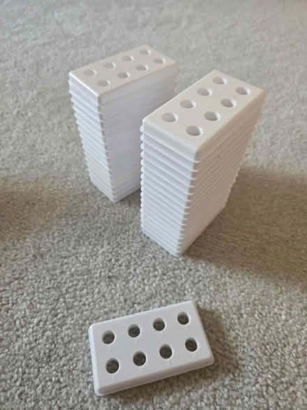 Photo of free White plastic numbered trays (Yonge Sheppard) #2