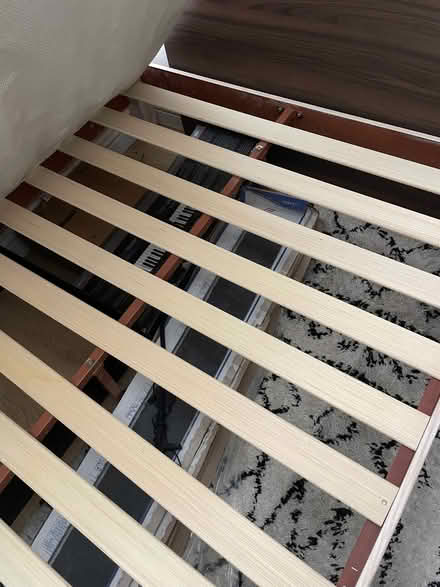 Photo of free Double bed and brand new mattress (Walthamstow E17) #4