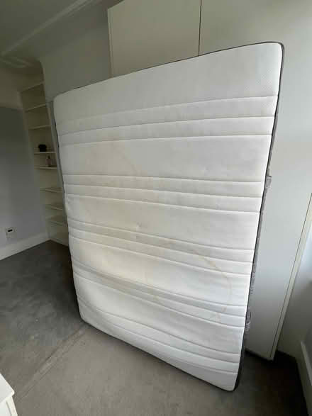 Photo of free IKEA double mattress. Good condition. (Fortis Green N10) #1