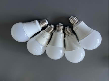 Photo of free Five E27 screw bulbs LED (Northgate RH10) #1