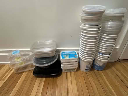 Photo of free Plastic containers (UWS (W. 85th & Riverside Dr.)) #2