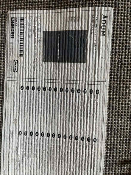 Photo of free Large rug (EH7 easter road) #2