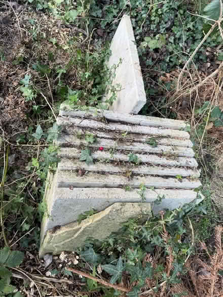Photo of free 9 2x2 paving slabs (Formby L37) #1