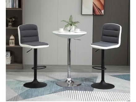 Photo of free Grey bar stools (KT9 Chessington) #4