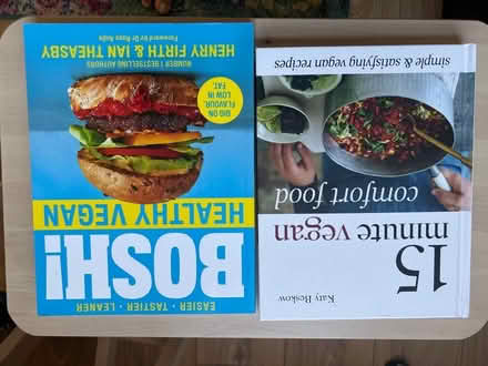 Photo of free Vegan cook books (Deepdale PR1) #1