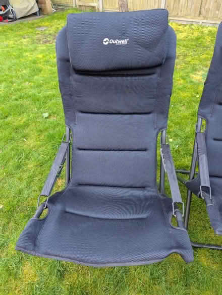 Photo of free Pair of comfy camping chairs (Kenpshott RG22) #2