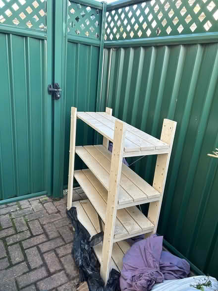 Photo of free Wooden shelves (Hatfield AL10) #2