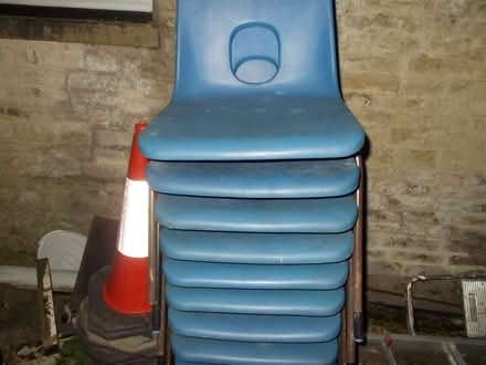 Photo of free Stacking chairs X 10 (Chedworth GL54) #2