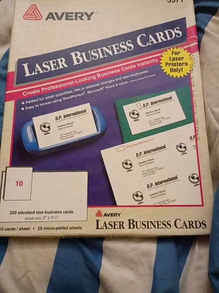 Photo of free Laser Business Cards (Birdland) #1