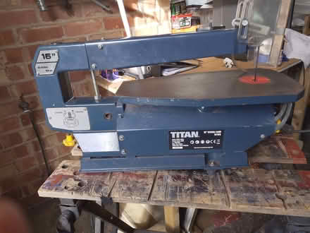 Photo of free 16" Titan scroll saw (Greasby CH49) #1