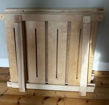 Photo of free 2x long single wooden bed frames 90x200cm (Tooting SW17) #2