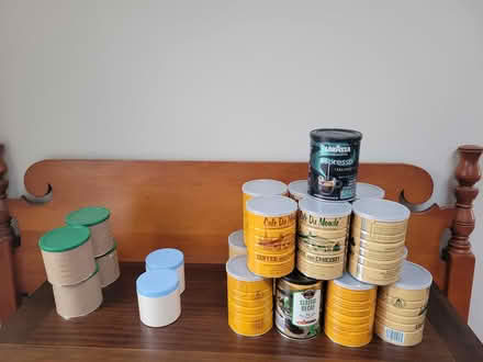 Photo of free Coffee cans and other containers (Greenbelt, Maryland) #1