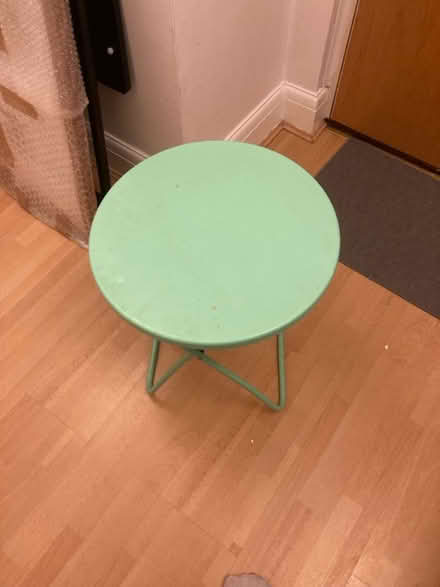 Photo of free Small green table (Canada Water SE16) #1