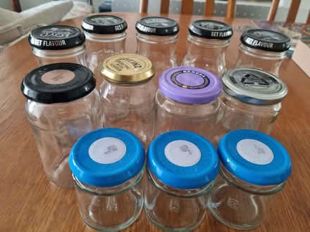 Photo of free Clean glass jars with lids (Oldfield Park) #1