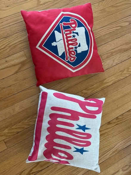 Photo of free Phillies pillows (Westfield, NJ) #1
