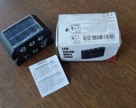 Photo of free Solar lamp (Twyford RG10) #1