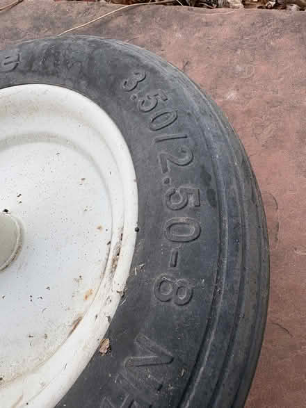 Photo of free wheelbarrow wheel (Table Mesa, Boulder) #2