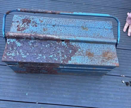Photo of free Cantilever toolbox + tools (Oaklands nr Welwyn AL6) #2
