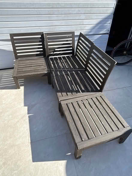Photo of free Wooden Garden Furniture (SS9) #1