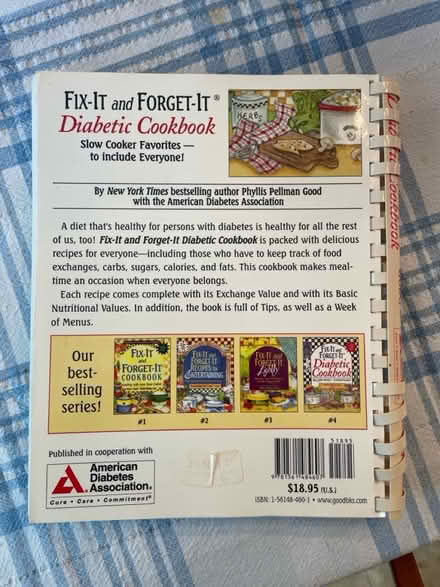 Photo of free Diabetic Cookbook for slow cooker (West Billerica) #2