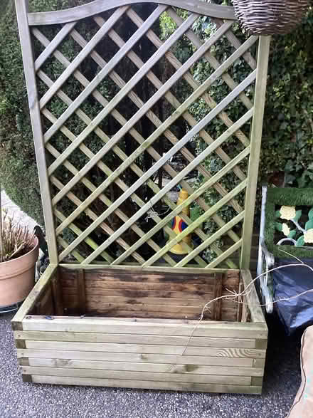 Photo of free Wooden plant boxes (Shirley CR0) #1