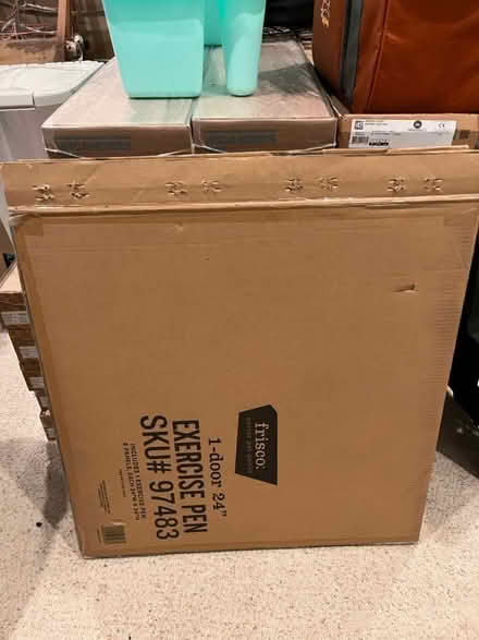 Photo of free Like New Dog Play Pen 24” Tall (Olney) #2