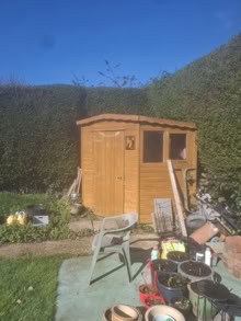 Photo of free Corner Garden Shed (Reading, Berkshire) #3