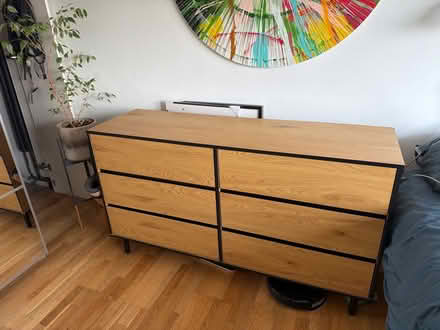 Photo of free JYSK 3+3 Drawer Chest 150×44×85cm (SE22) #1