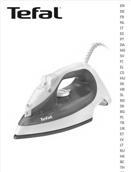 Photo of free Tefal Steam Iron + 19-page Manual (Southwick BN42) #3