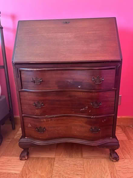 Photo of free Wood secretary desk (New York City) #1