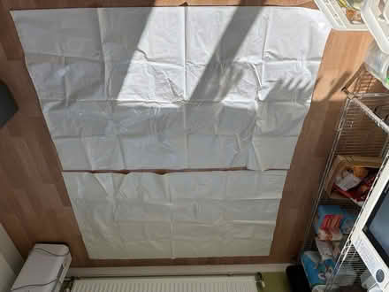 Photo of free 2 large plastic bags 6’ x 3’ (Welling DA16) #1