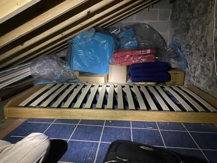 Photo of free Trundle style single oak bed (Bakewell DE45) #1