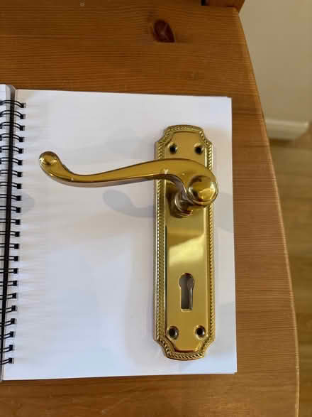 Photo of free brass door handles (Thames Ditton KT7) #2