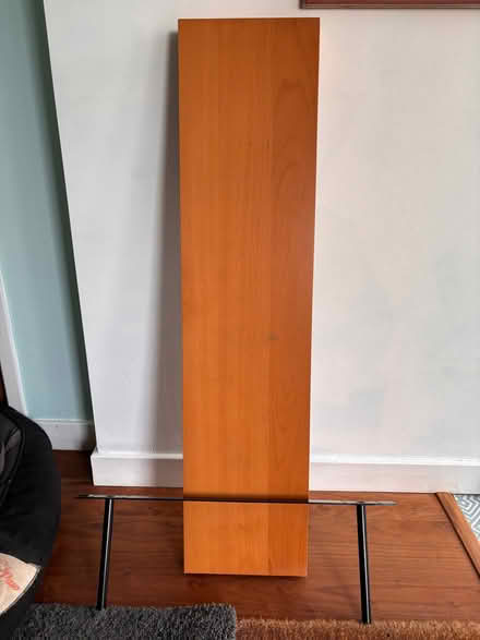 Photo of free Book shelf (Knotty Green HP9) #1