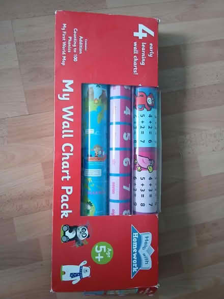 Photo of free Children's learning charts (Clapham (SW4)) #1