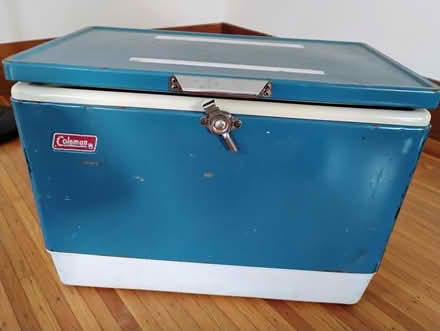 Photo of free Metal Coleman Cooler (NE Rochester, NY) #1
