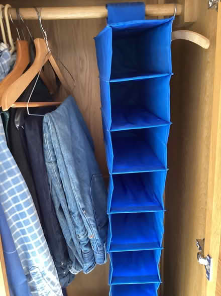 Photo of free Hanging organiser for wardrobe (Pant y dwr LD6) #1