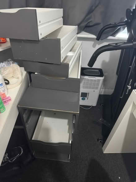 Photo of free Grey ikea drawers - need to go (Enfield EN3) #1
