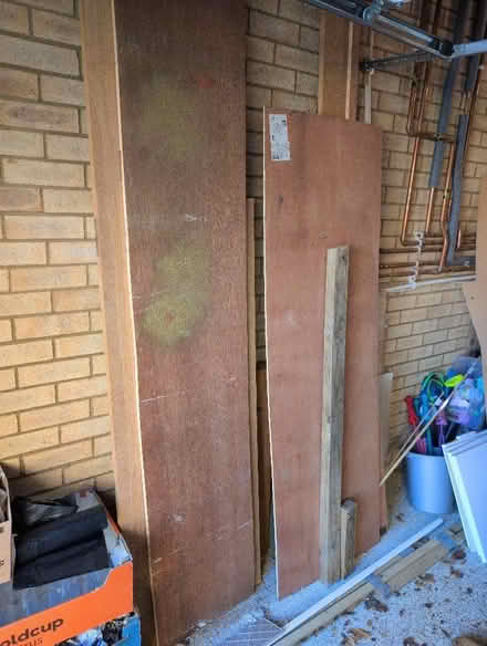 Photo of free Sheet material, wood, plastering board and roofing battens (Chattenden ME3) #3