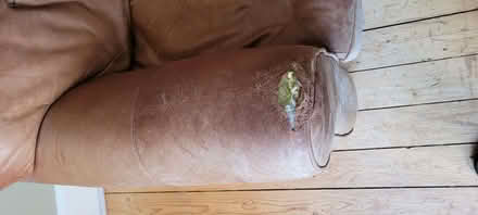 Photo of free Leather Sofa (Blackhall EH4) #4