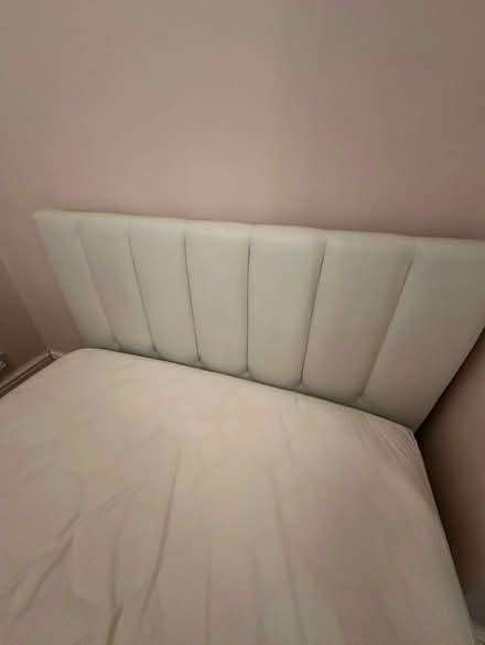 Photo of free Small Double Bed frame and Sealy Posturepedic mattress (Cambrian Gate TW10) #2