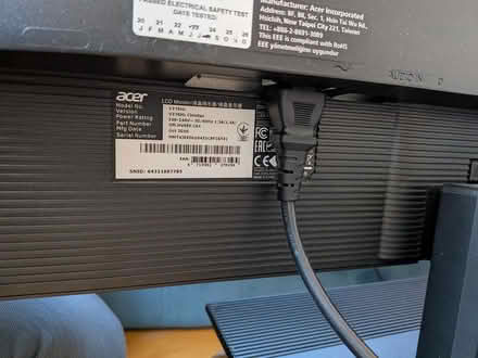 Photo of free Acer Widescreen LCD Monitor (North Road, N7) #2